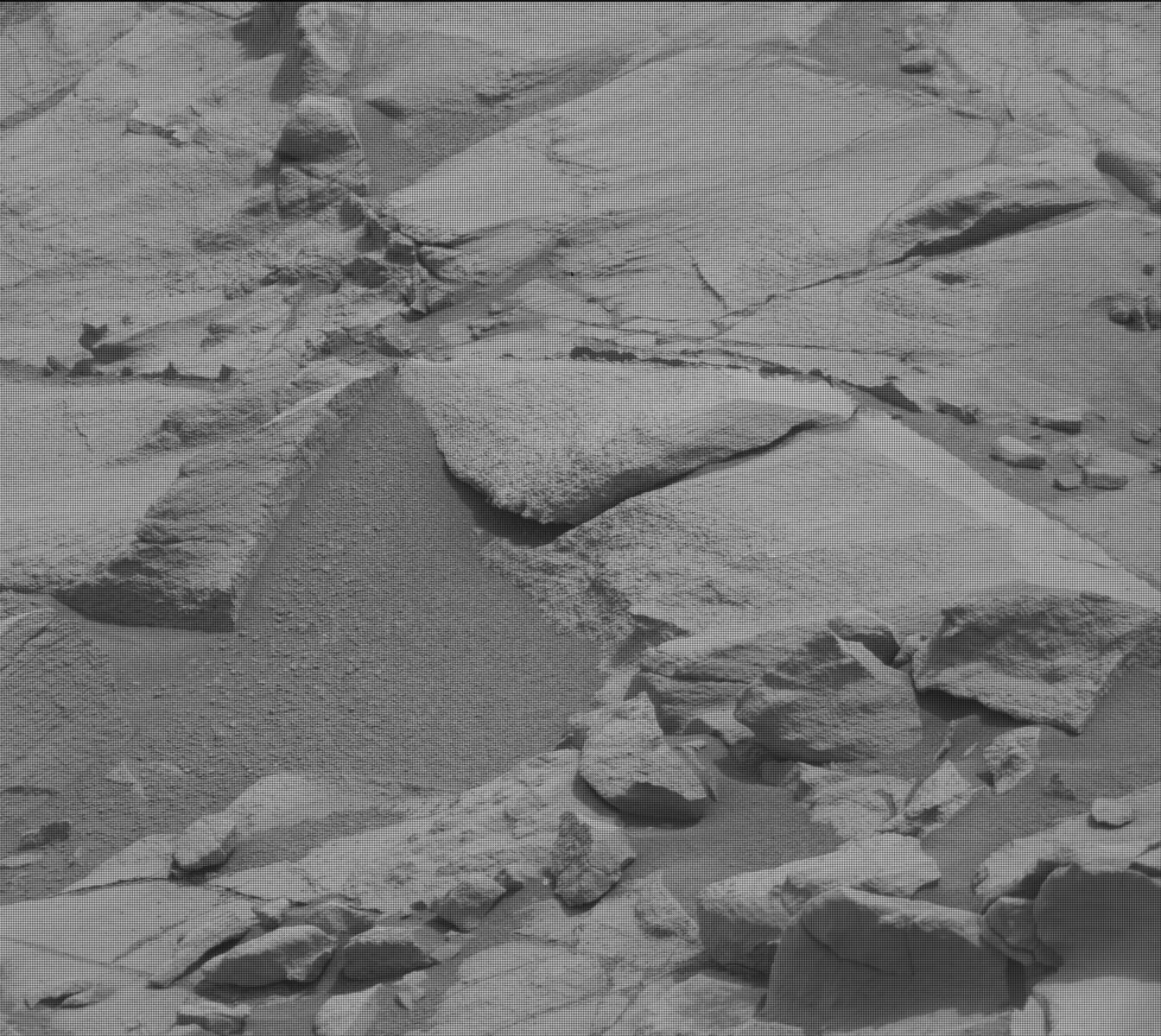 Nasa's Mars rover Curiosity acquired this image using its Mast Camera (Mastcam) on Sol 808