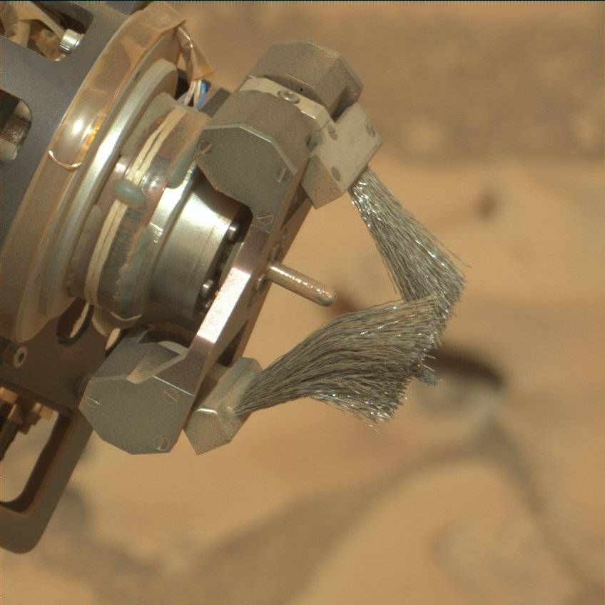 Nasa's Mars rover Curiosity acquired this image using its Mast Camera (Mastcam) on Sol 809