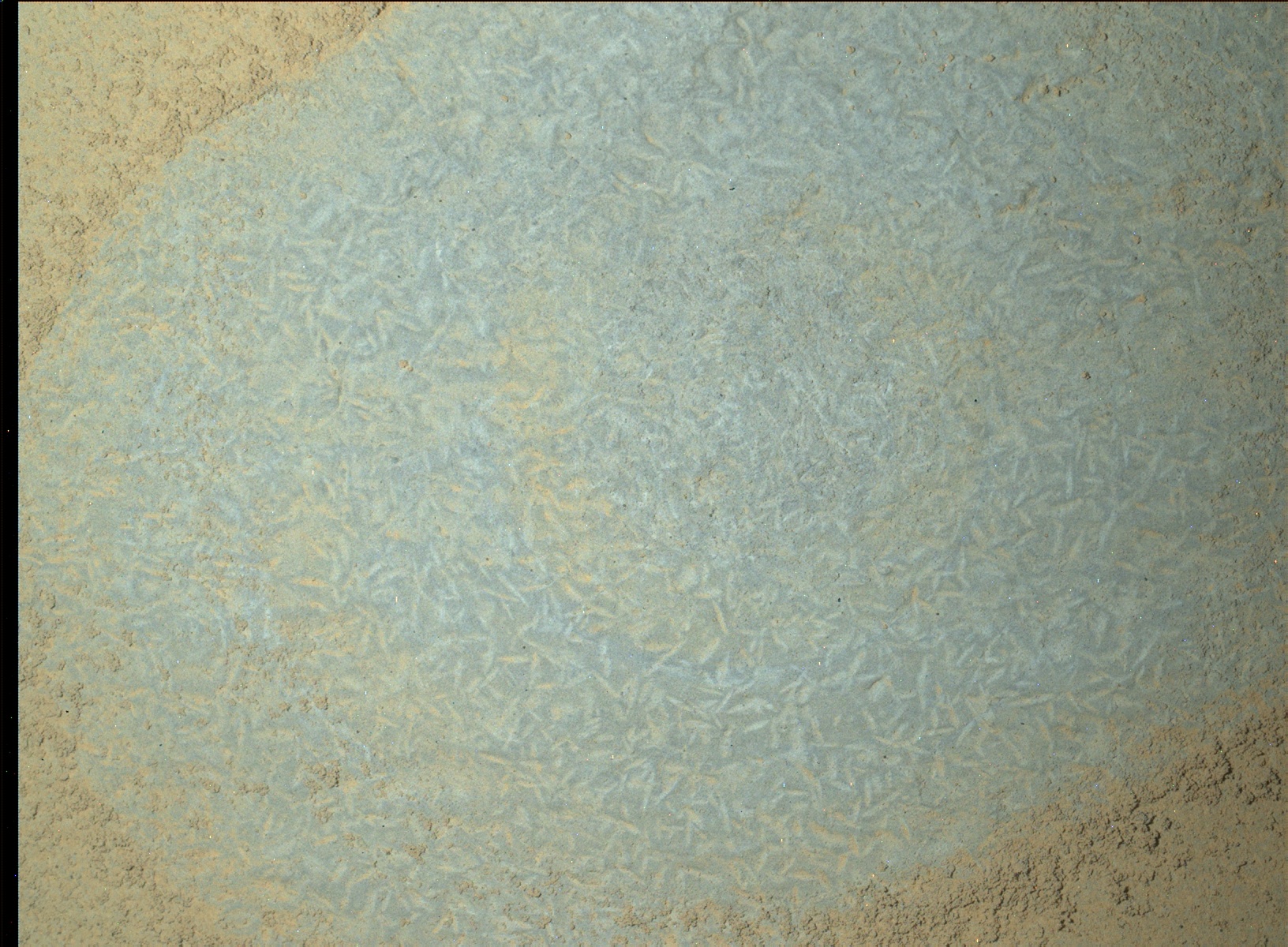 Nasa's Mars rover Curiosity acquired this image using its Mars Hand Lens Imager (MAHLI) on Sol 809