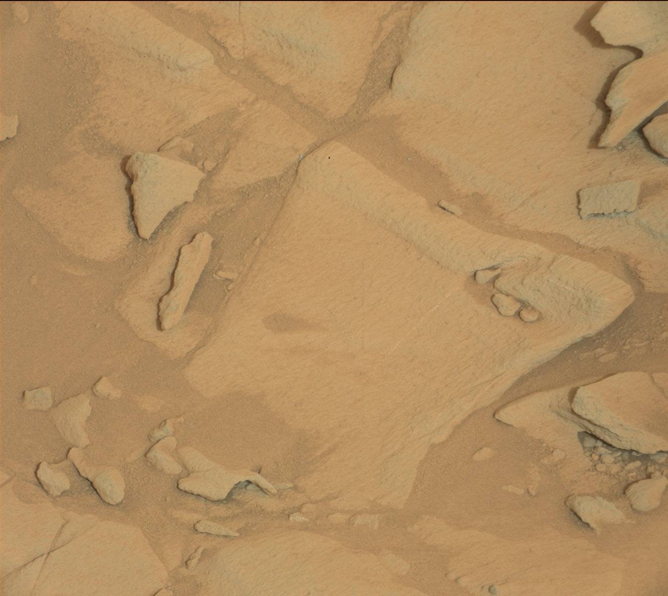 Nasa's Mars rover Curiosity acquired this image using its Mast Camera (Mastcam) on Sol 812