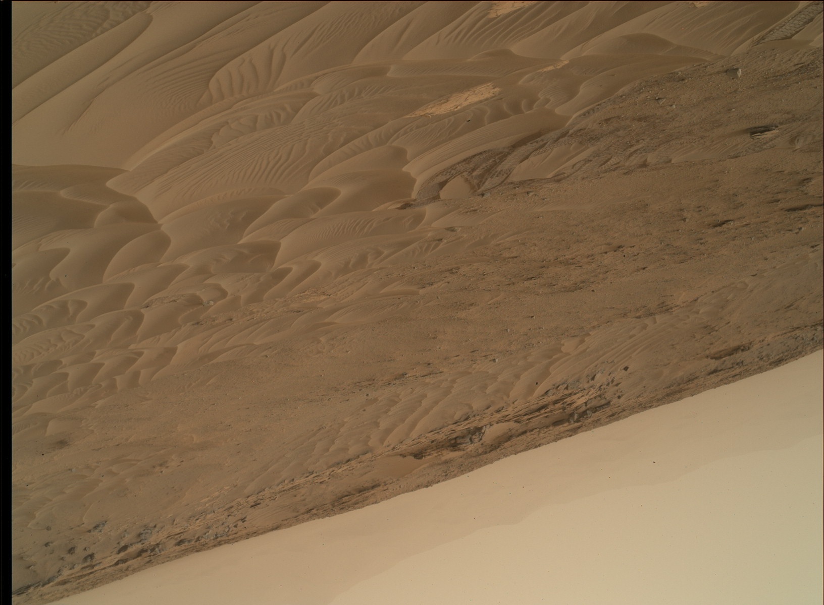 Nasa's Mars rover Curiosity acquired this image using its Mars Hand Lens Imager (MAHLI) on Sol 812