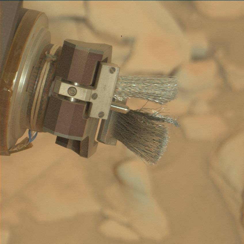 Nasa's Mars rover Curiosity acquired this image using its Mast Camera (Mastcam) on Sol 815