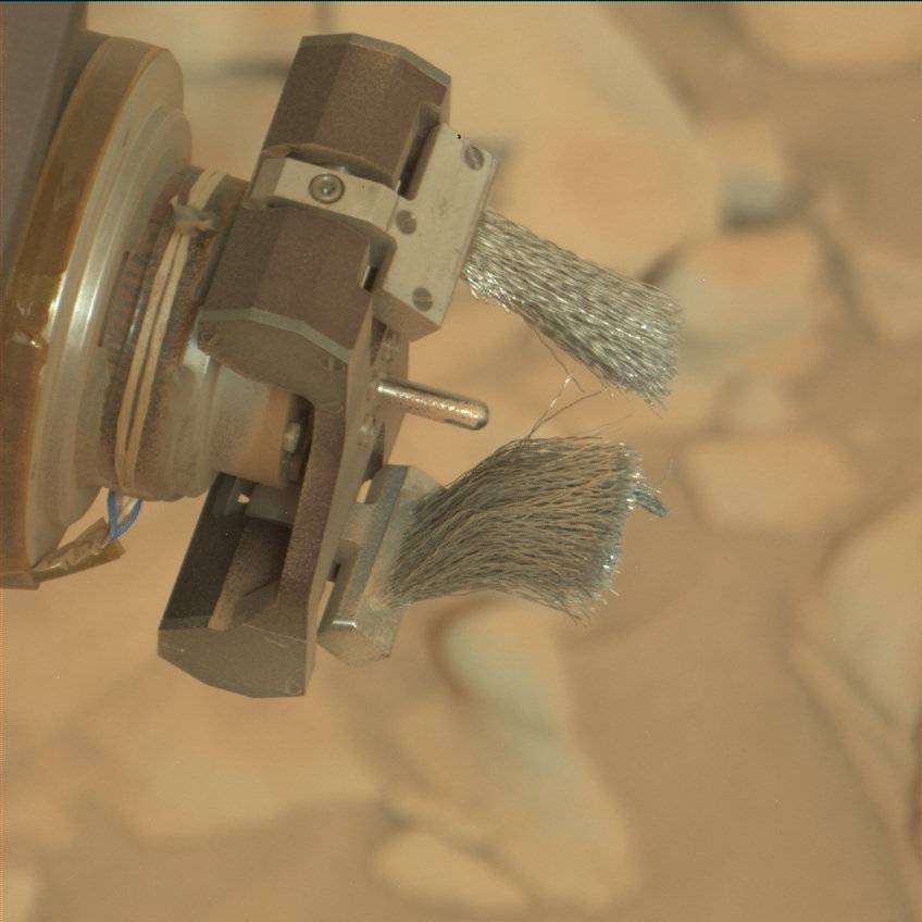 Nasa's Mars rover Curiosity acquired this image using its Mast Camera (Mastcam) on Sol 815