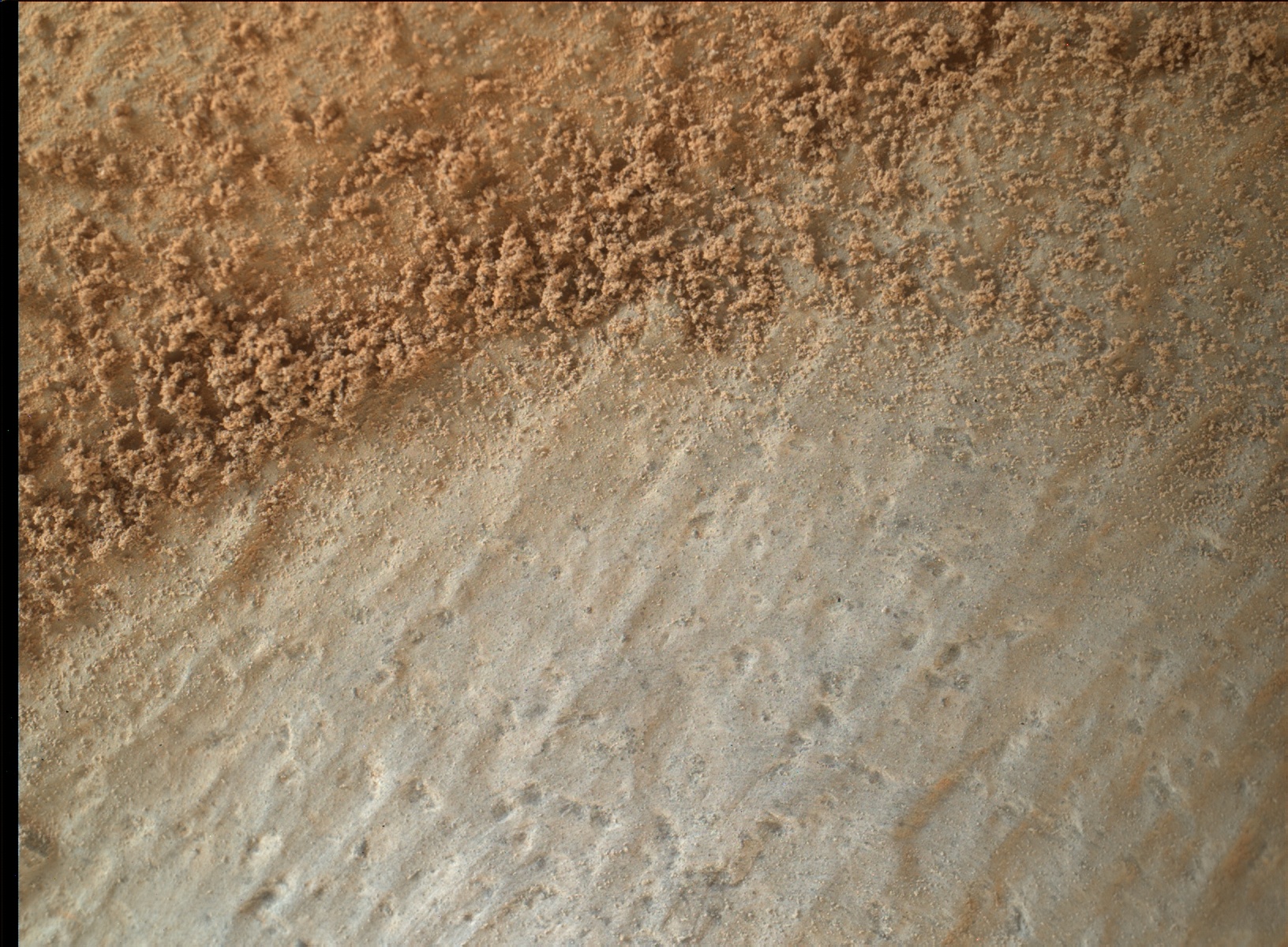 Nasa's Mars rover Curiosity acquired this image using its Mars Hand Lens Imager (MAHLI) on Sol 815