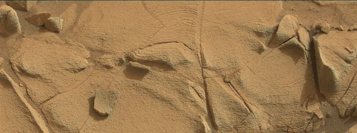 Nasa's Mars rover Curiosity acquired this image using its Mast Camera (Mastcam) on Sol 817