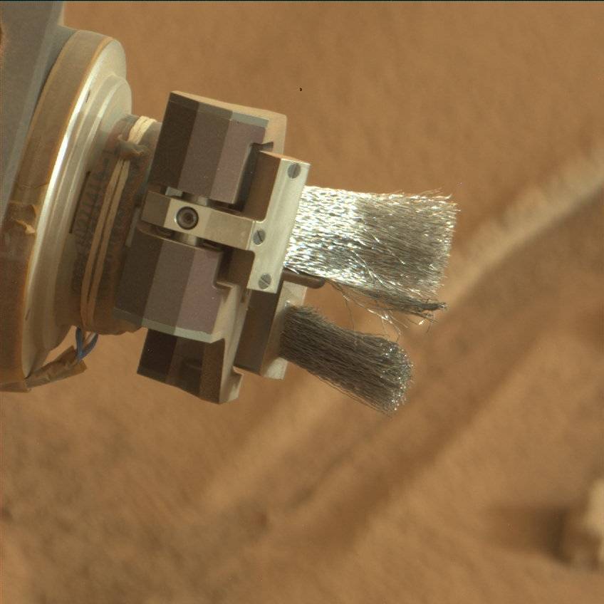 Nasa's Mars rover Curiosity acquired this image using its Mast Camera (Mastcam) on Sol 824