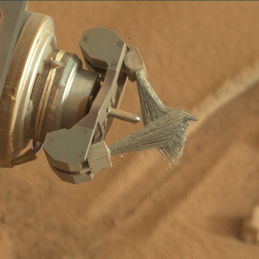 Nasa's Mars rover Curiosity acquired this image using its Mast Camera (Mastcam) on Sol 824