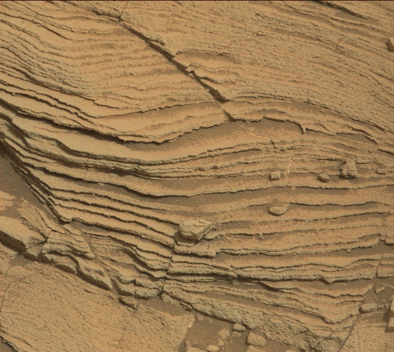 Nasa's Mars rover Curiosity acquired this image using its Mast Camera (Mastcam) on Sol 826