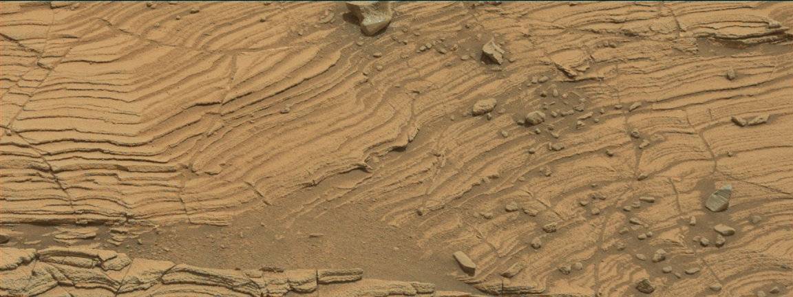 Nasa's Mars rover Curiosity acquired this image using its Mast Camera (Mastcam) on Sol 828