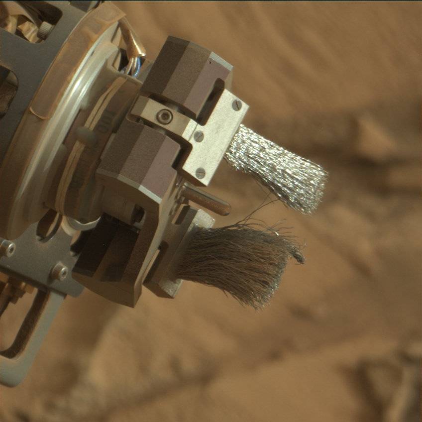 Nasa's Mars rover Curiosity acquired this image using its Mast Camera (Mastcam) on Sol 830