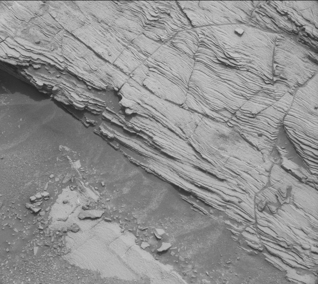 Nasa's Mars rover Curiosity acquired this image using its Mast Camera (Mastcam) on Sol 832