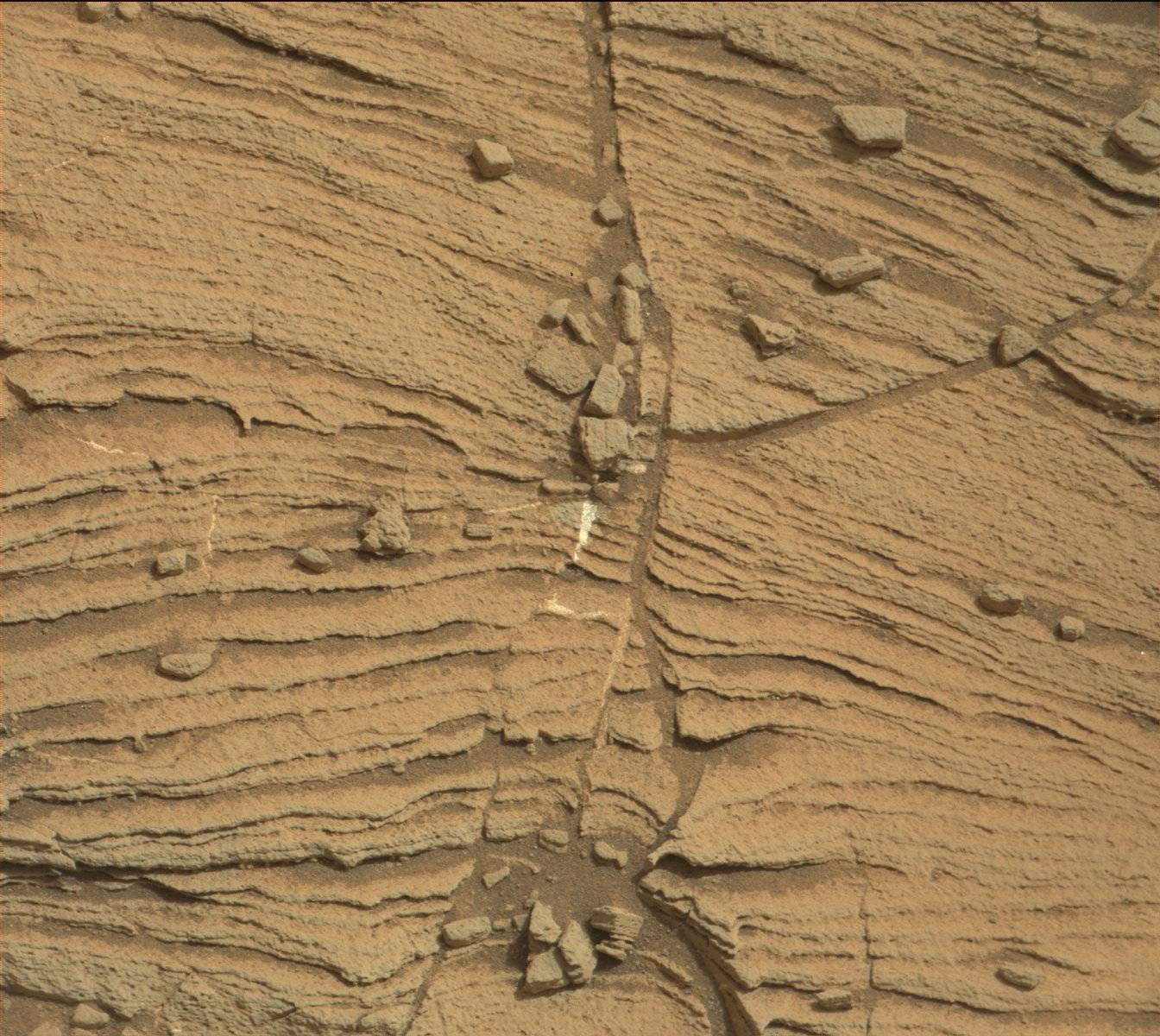 Nasa's Mars rover Curiosity acquired this image using its Mast Camera (Mastcam) on Sol 833