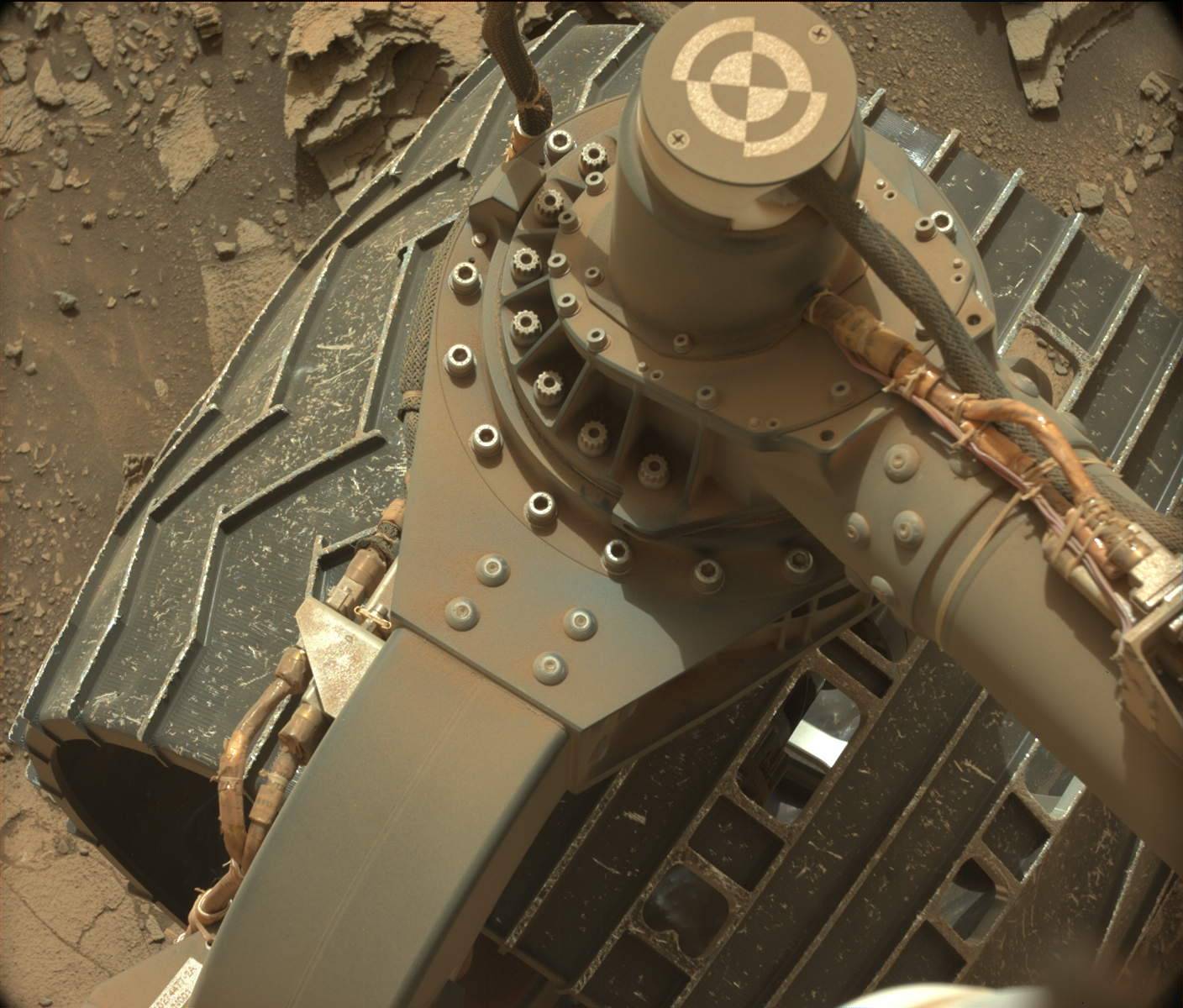 Nasa's Mars rover Curiosity acquired this image using its Mast Camera (Mastcam) on Sol 834