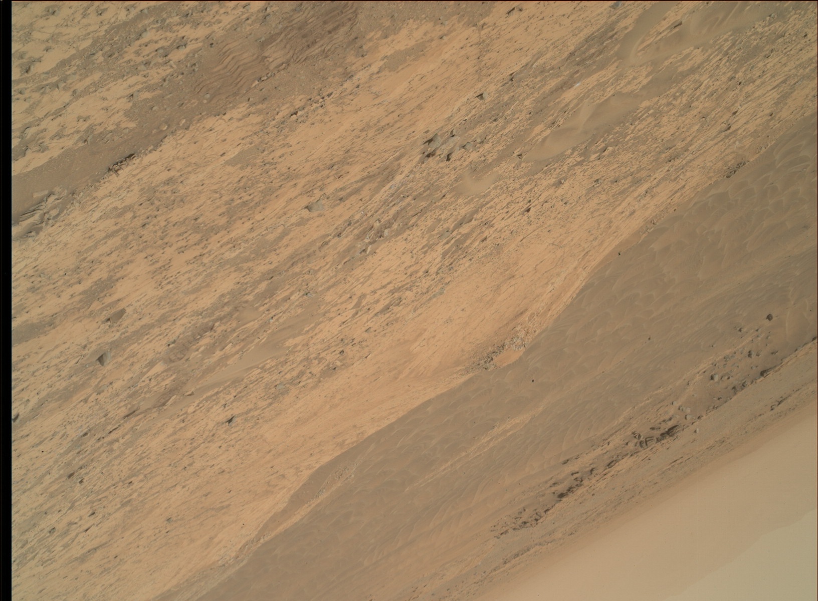 Nasa's Mars rover Curiosity acquired this image using its Mars Hand Lens Imager (MAHLI) on Sol 835