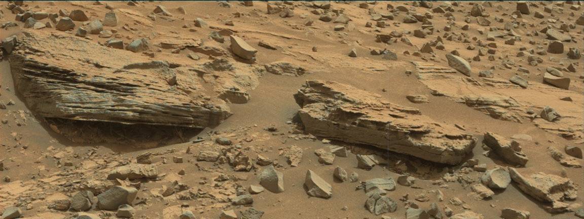Nasa's Mars rover Curiosity acquired this image using its Mast Camera (Mastcam) on Sol 837