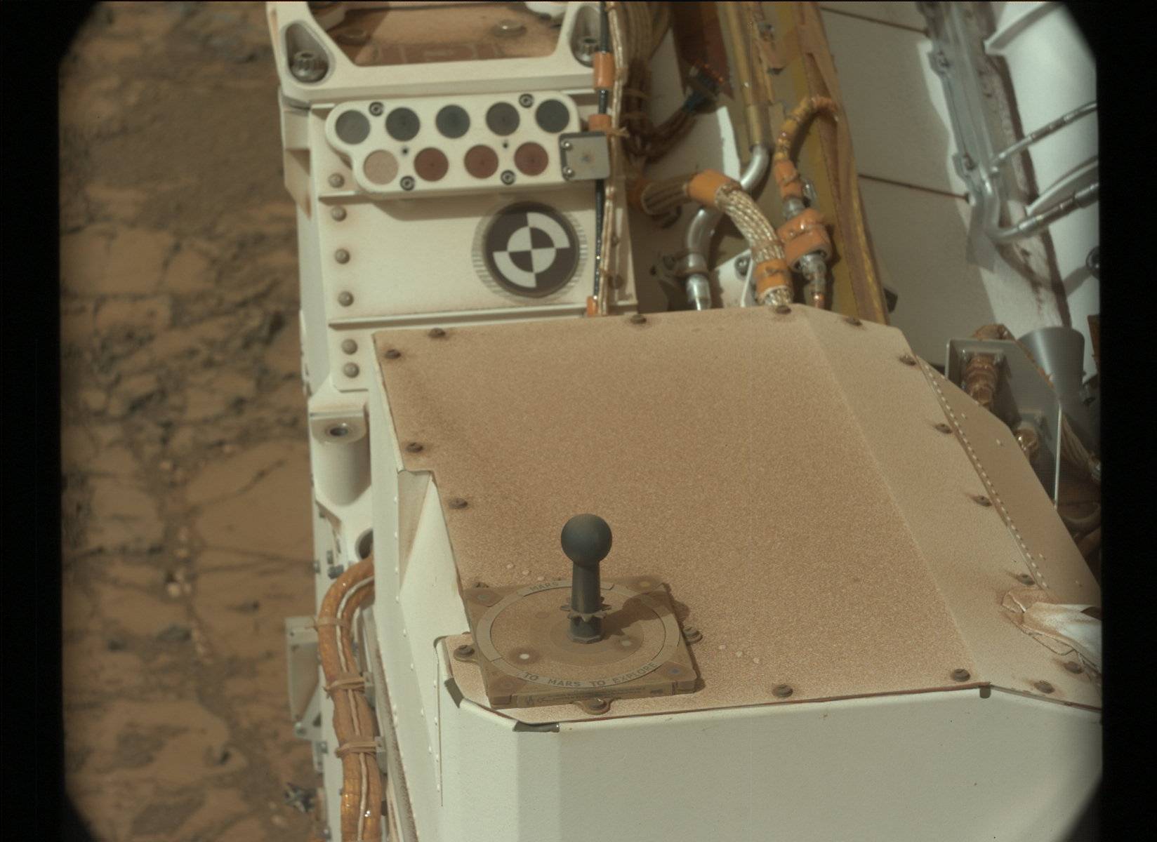 Nasa's Mars rover Curiosity acquired this image using its Mast Camera (Mastcam) on Sol 838