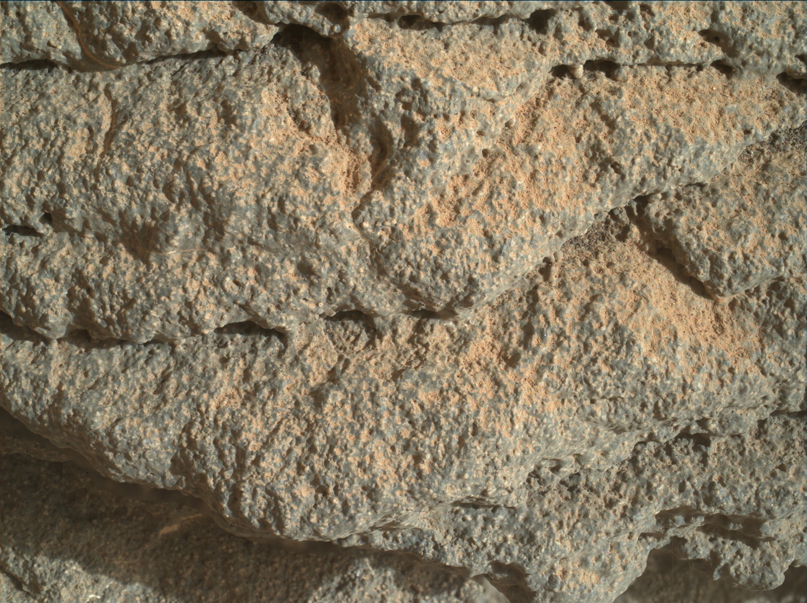 Nasa's Mars rover Curiosity acquired this image using its Mars Hand Lens Imager (MAHLI) on Sol 842