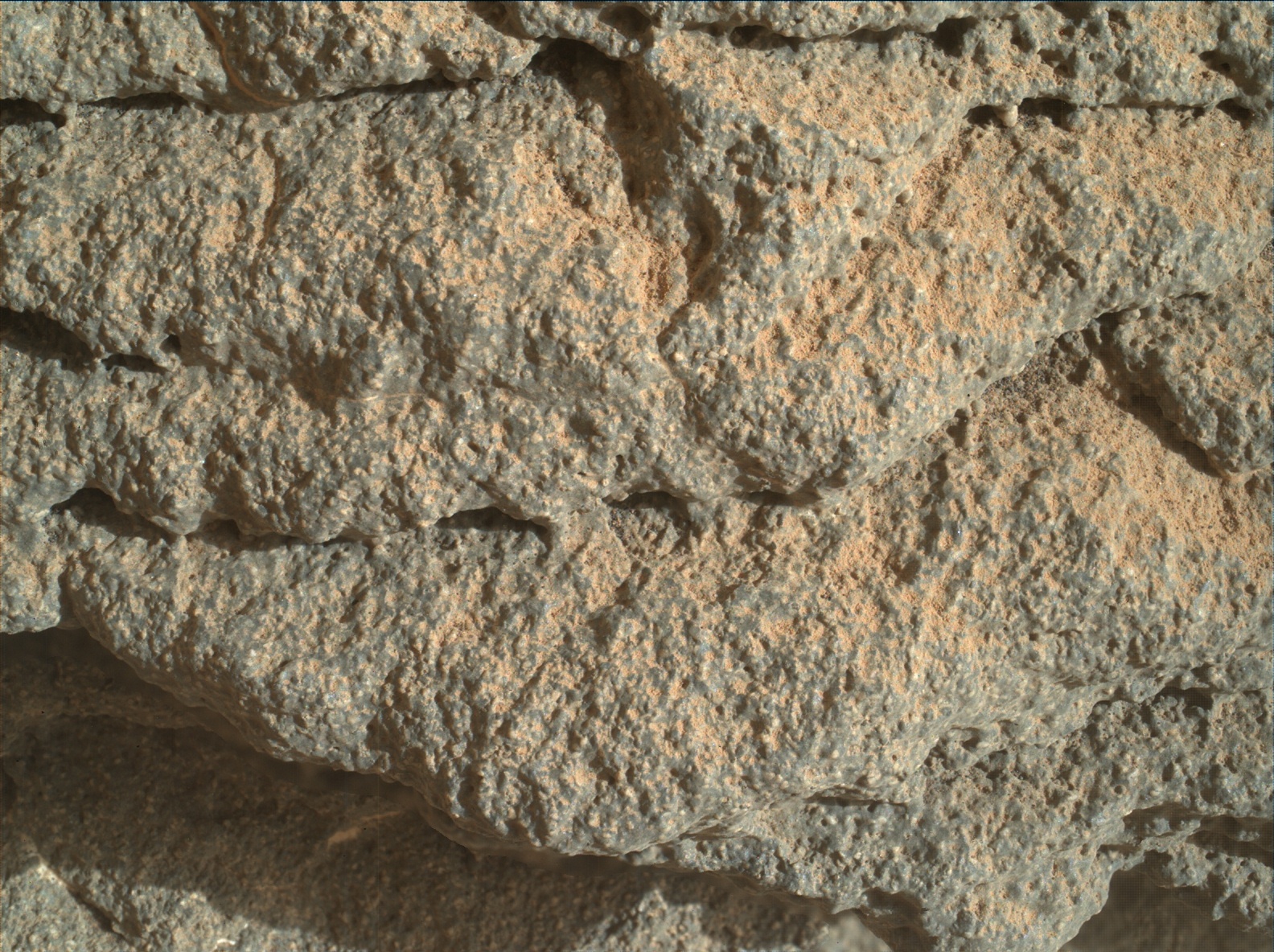 Nasa's Mars rover Curiosity acquired this image using its Mars Hand Lens Imager (MAHLI) on Sol 842