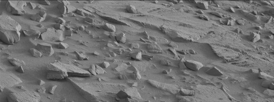 Nasa's Mars rover Curiosity acquired this image using its Mast Camera (Mastcam) on Sol 843