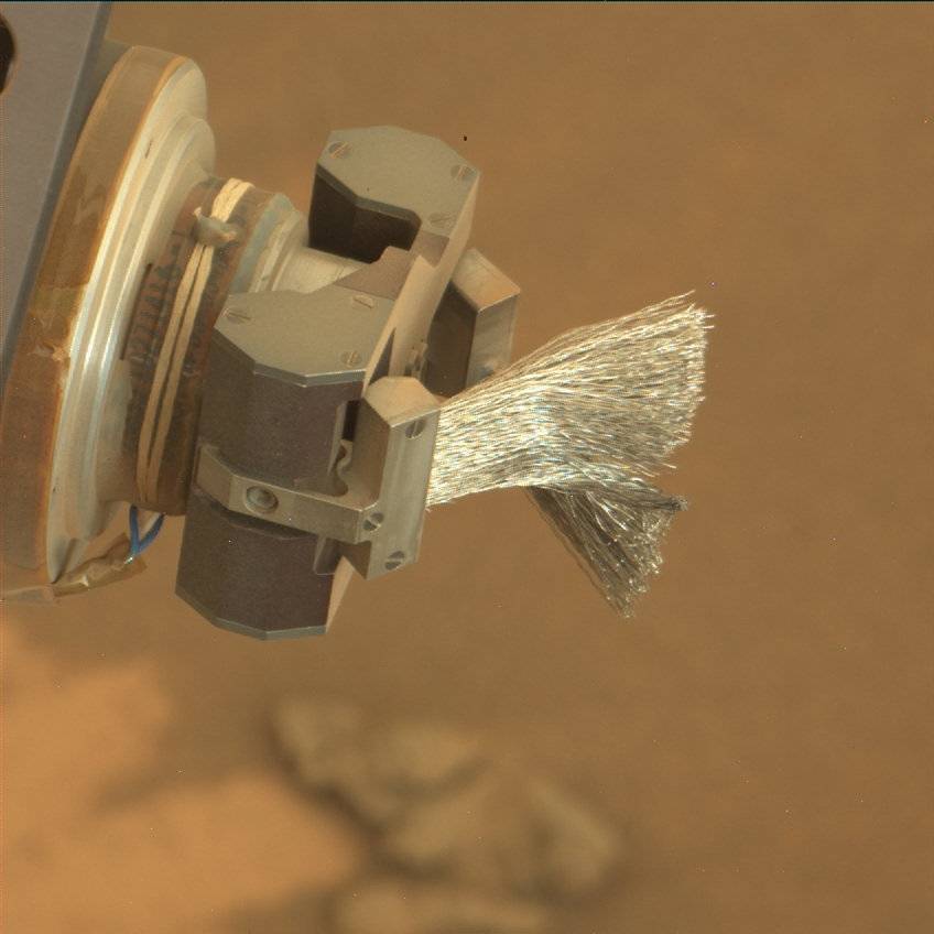 Nasa's Mars rover Curiosity acquired this image using its Mast Camera (Mastcam) on Sol 853
