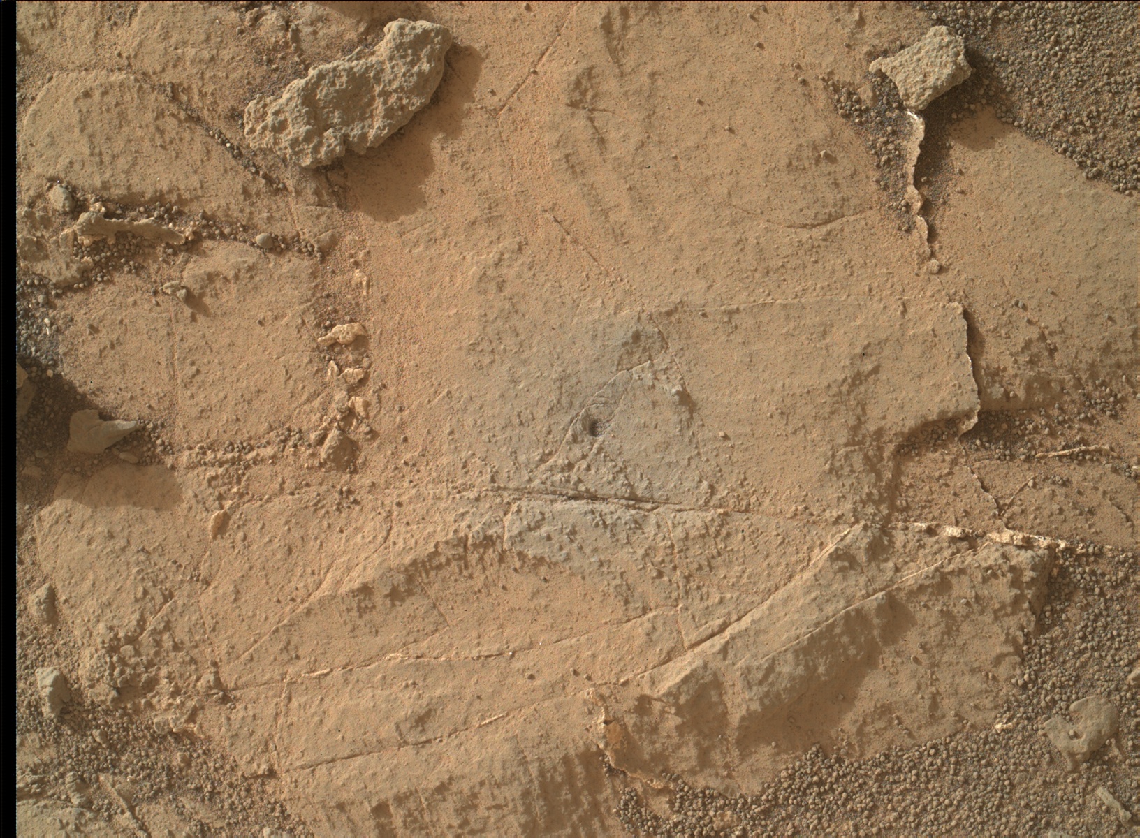 Nasa's Mars rover Curiosity acquired this image using its Mars Hand Lens Imager (MAHLI) on Sol 860