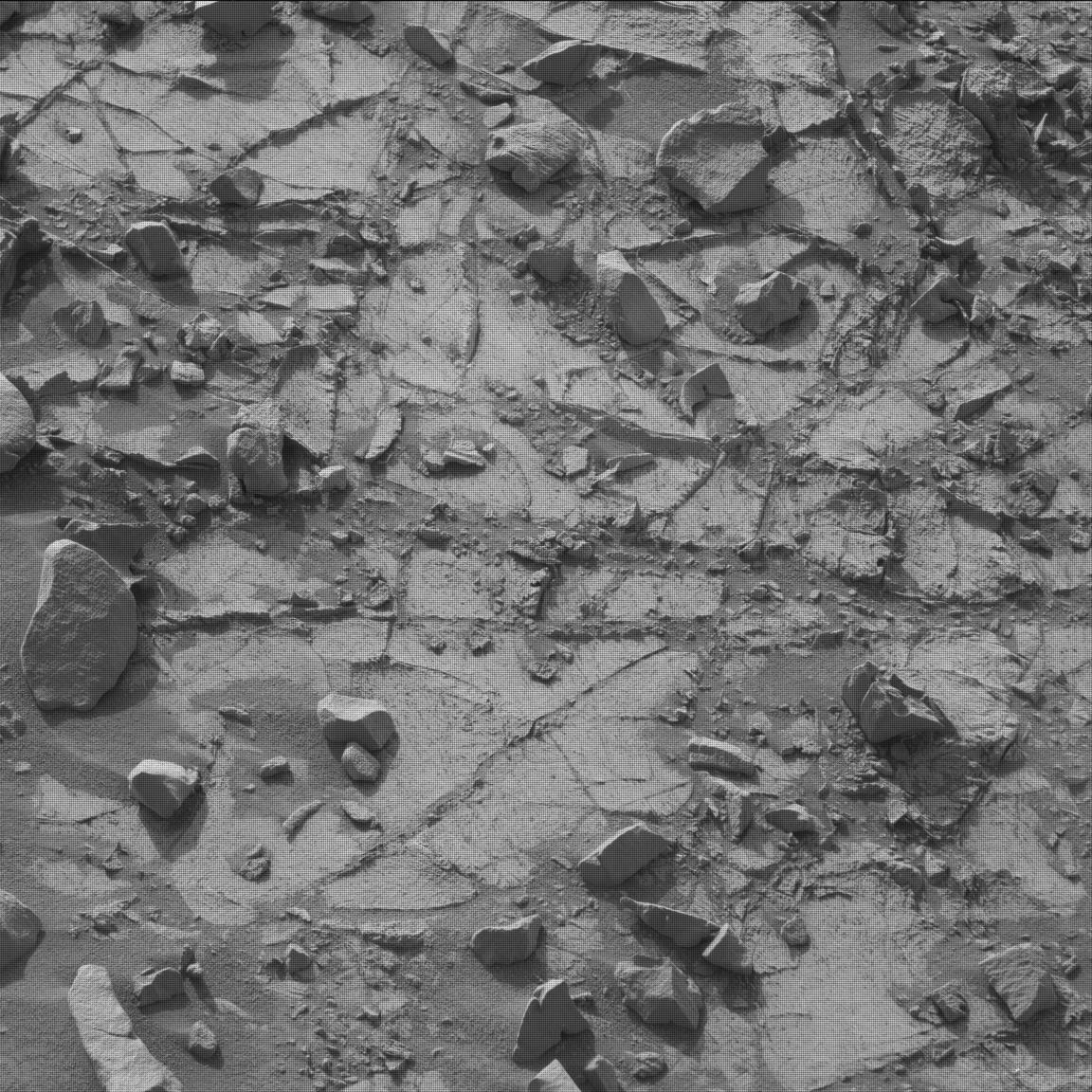 Nasa's Mars rover Curiosity acquired this image using its Mast Camera (Mastcam) on Sol 861