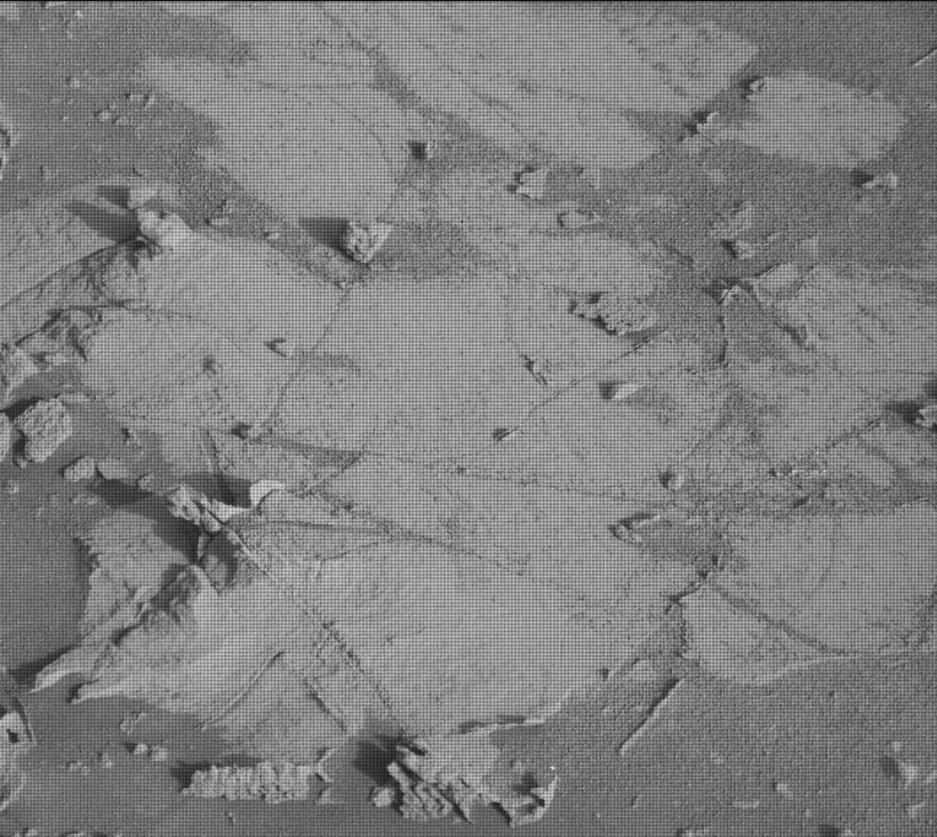 Nasa's Mars rover Curiosity acquired this image using its Mast Camera (Mastcam) on Sol 861