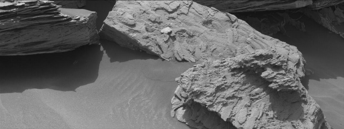Nasa's Mars rover Curiosity acquired this image using its Mast Camera (Mastcam) on Sol 862