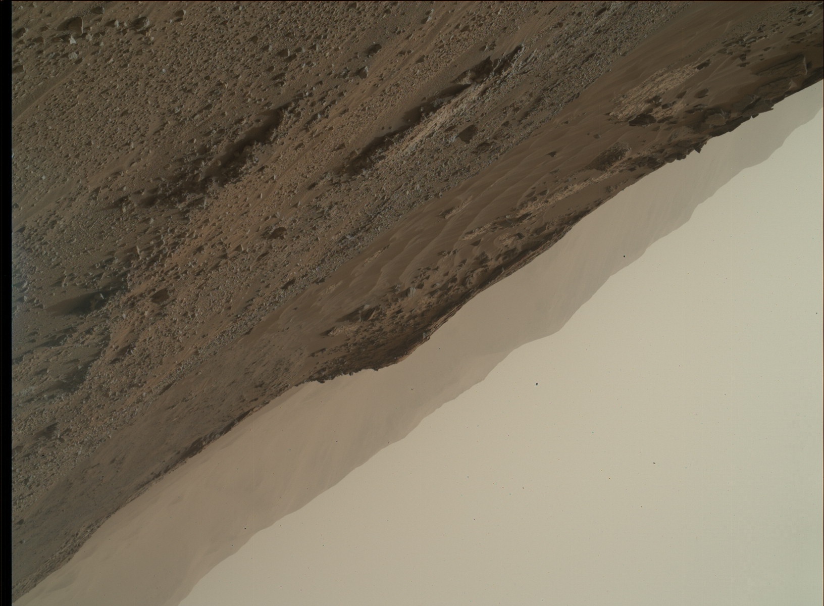 Nasa's Mars rover Curiosity acquired this image using its Mars Hand Lens Imager (MAHLI) on Sol 862