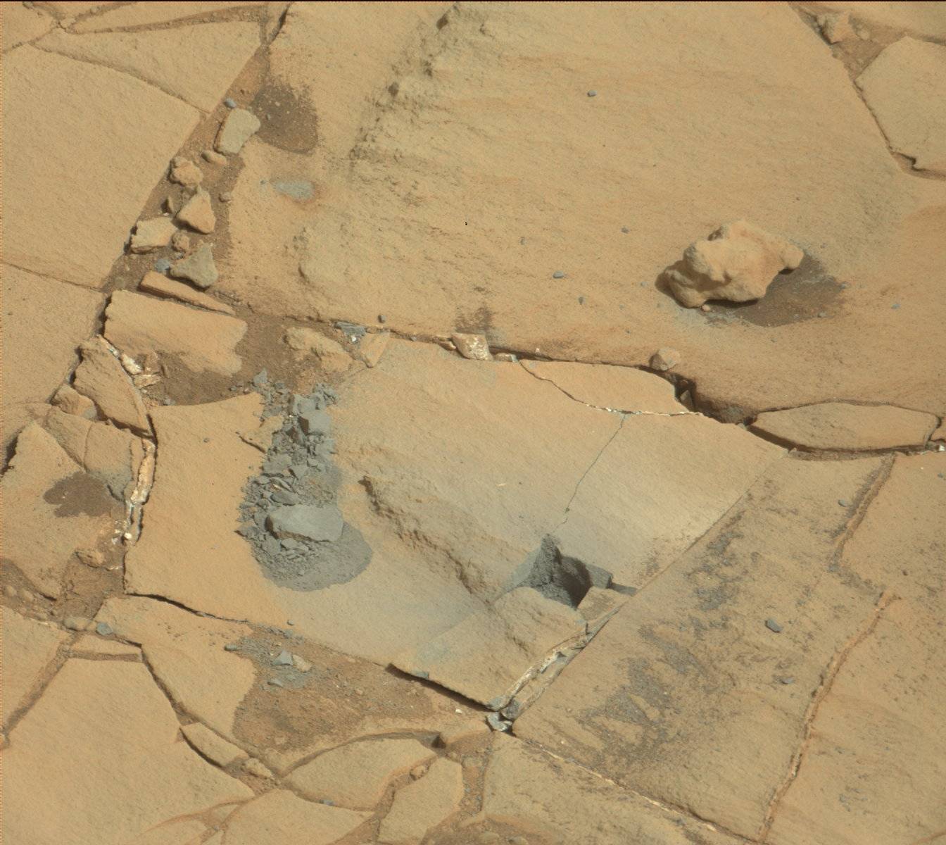 Nasa's Mars rover Curiosity acquired this image using its Mast Camera (Mastcam) on Sol 867