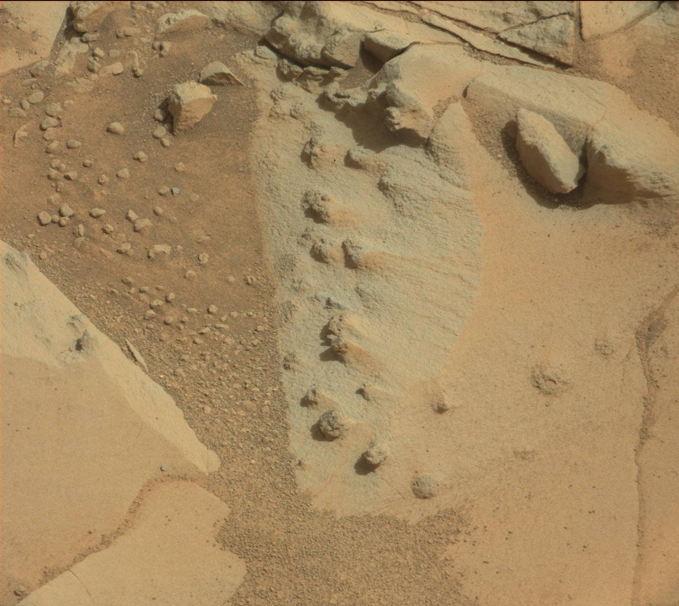 Nasa's Mars rover Curiosity acquired this image using its Mast Camera (Mastcam) on Sol 871