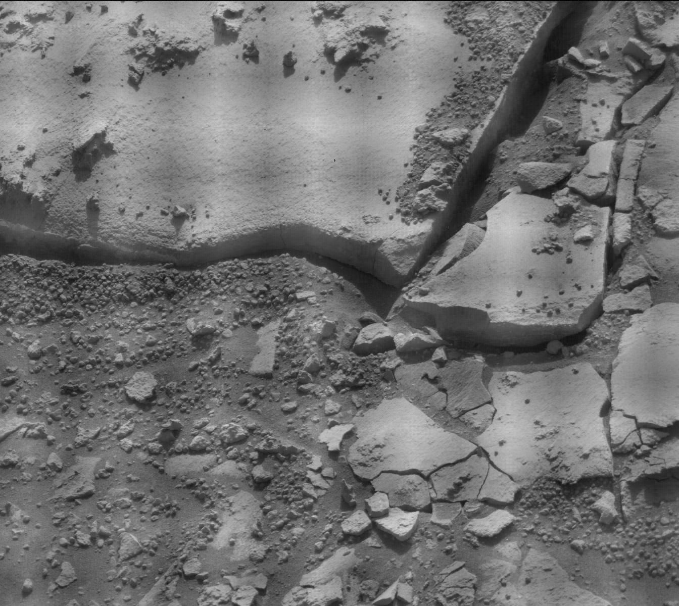 Nasa's Mars rover Curiosity acquired this image using its Mast Camera (Mastcam) on Sol 872