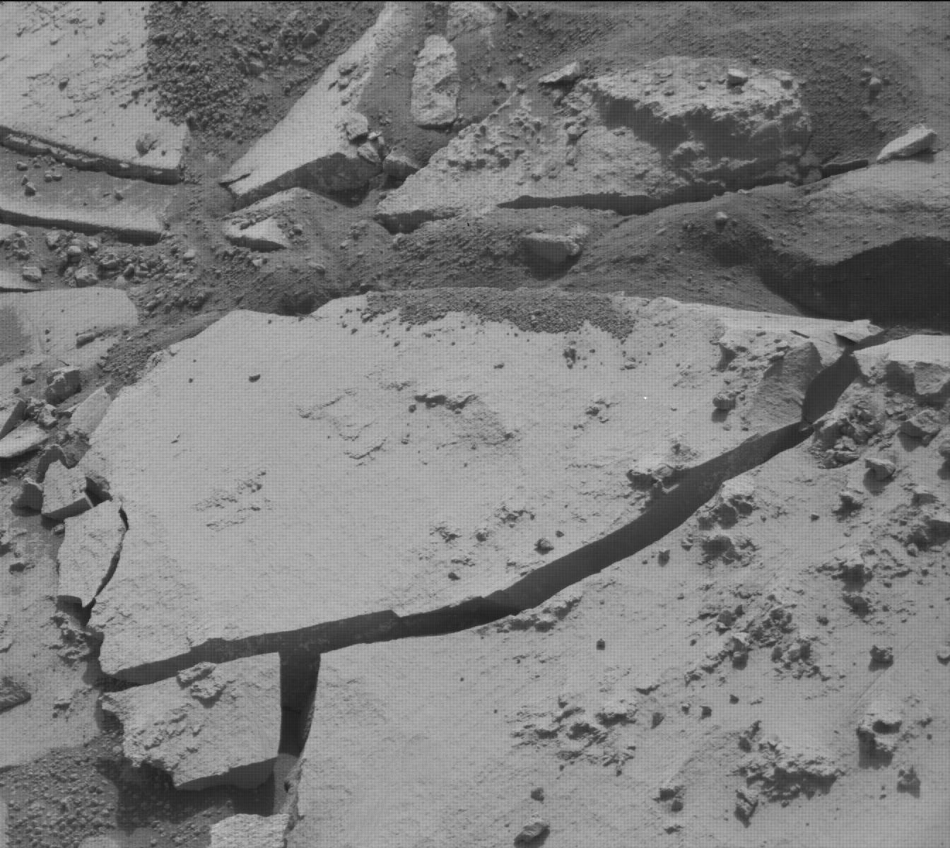 Nasa's Mars rover Curiosity acquired this image using its Mast Camera (Mastcam) on Sol 880