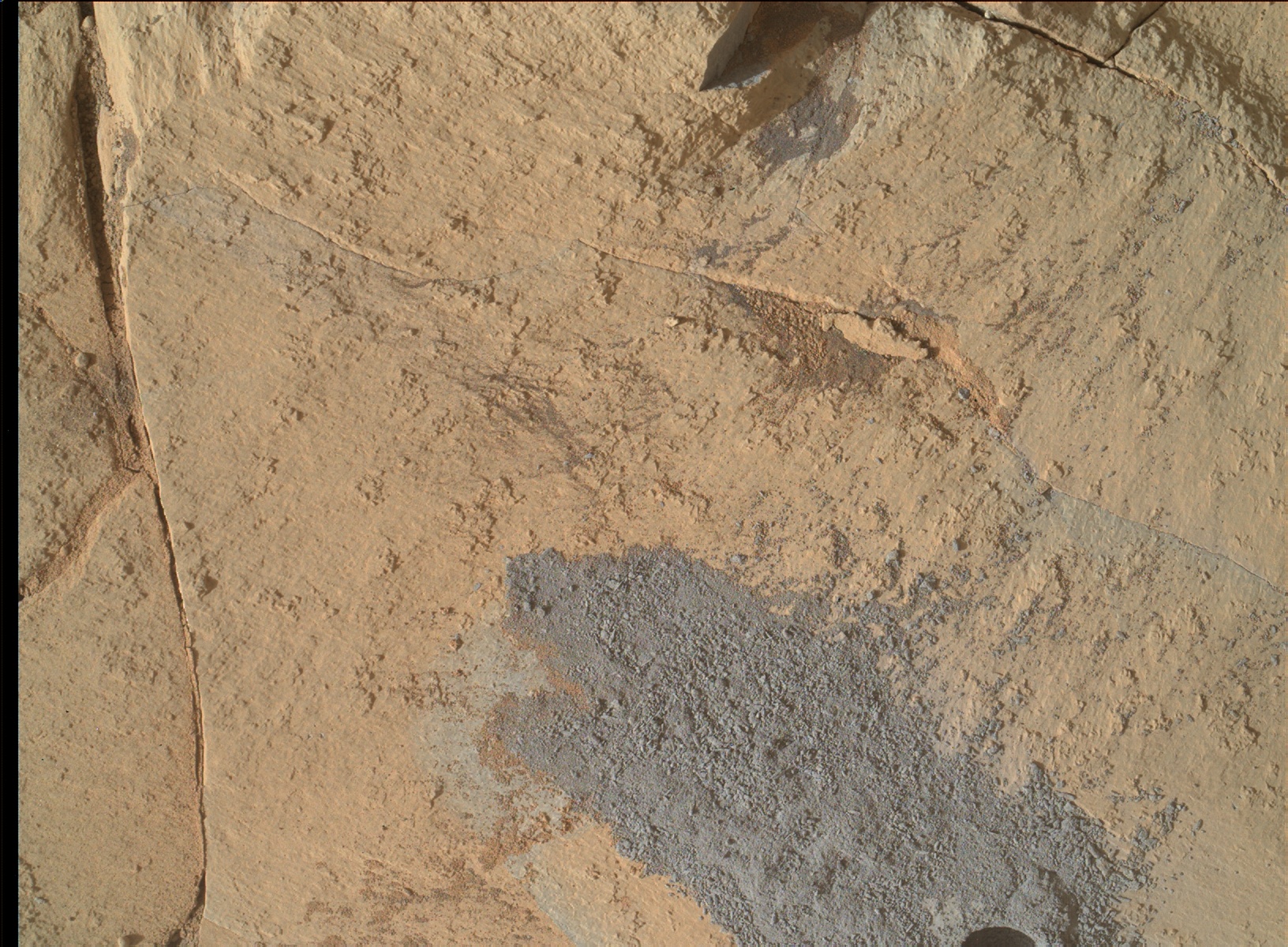 Nasa's Mars rover Curiosity acquired this image using its Mars Hand Lens Imager (MAHLI) on Sol 881