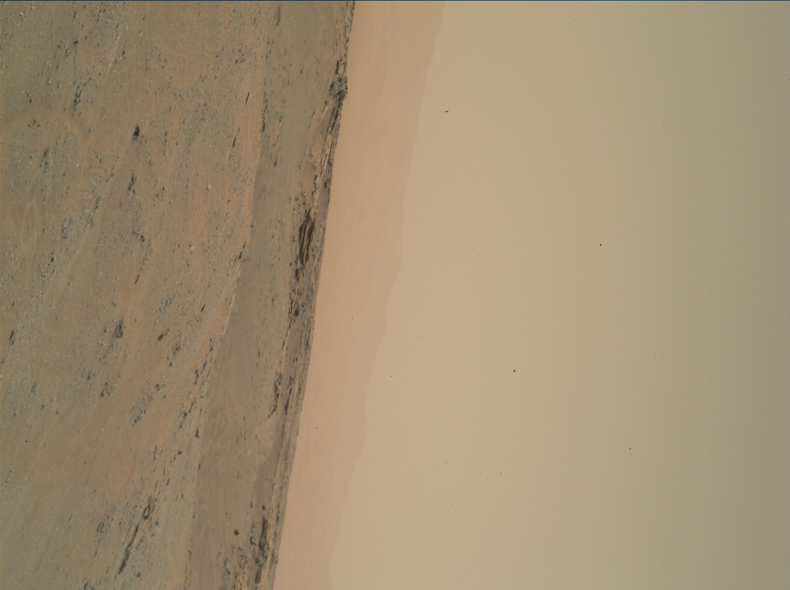 Nasa's Mars rover Curiosity acquired this image using its Mars Hand Lens Imager (MAHLI) on Sol 882