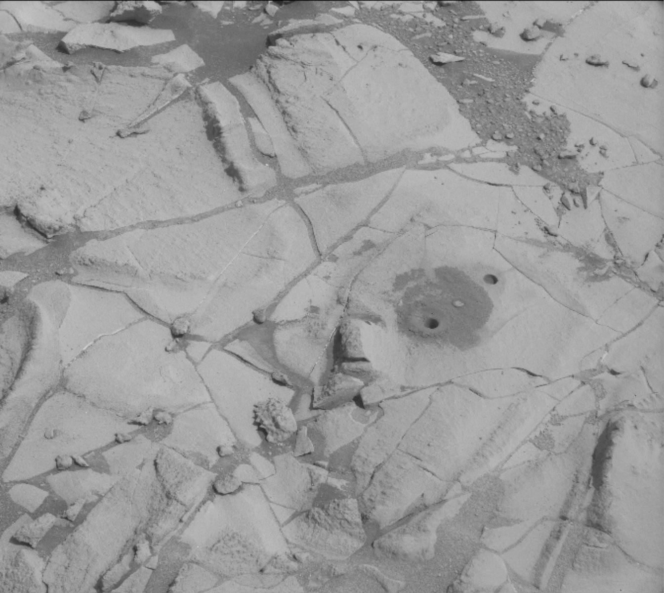 Nasa's Mars rover Curiosity acquired this image using its Mast Camera (Mastcam) on Sol 883