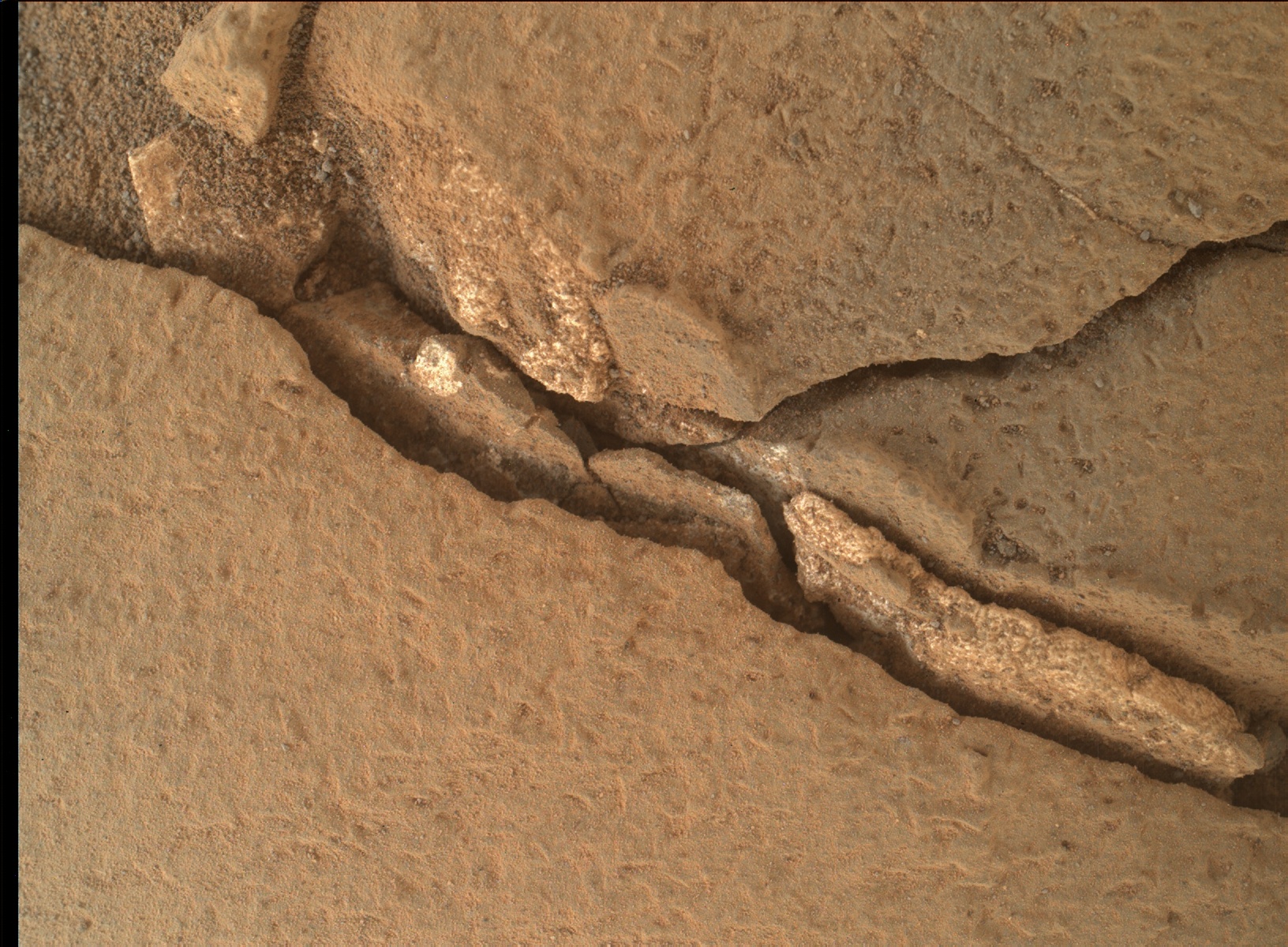 Nasa's Mars rover Curiosity acquired this image using its Mars Hand Lens Imager (MAHLI) on Sol 888