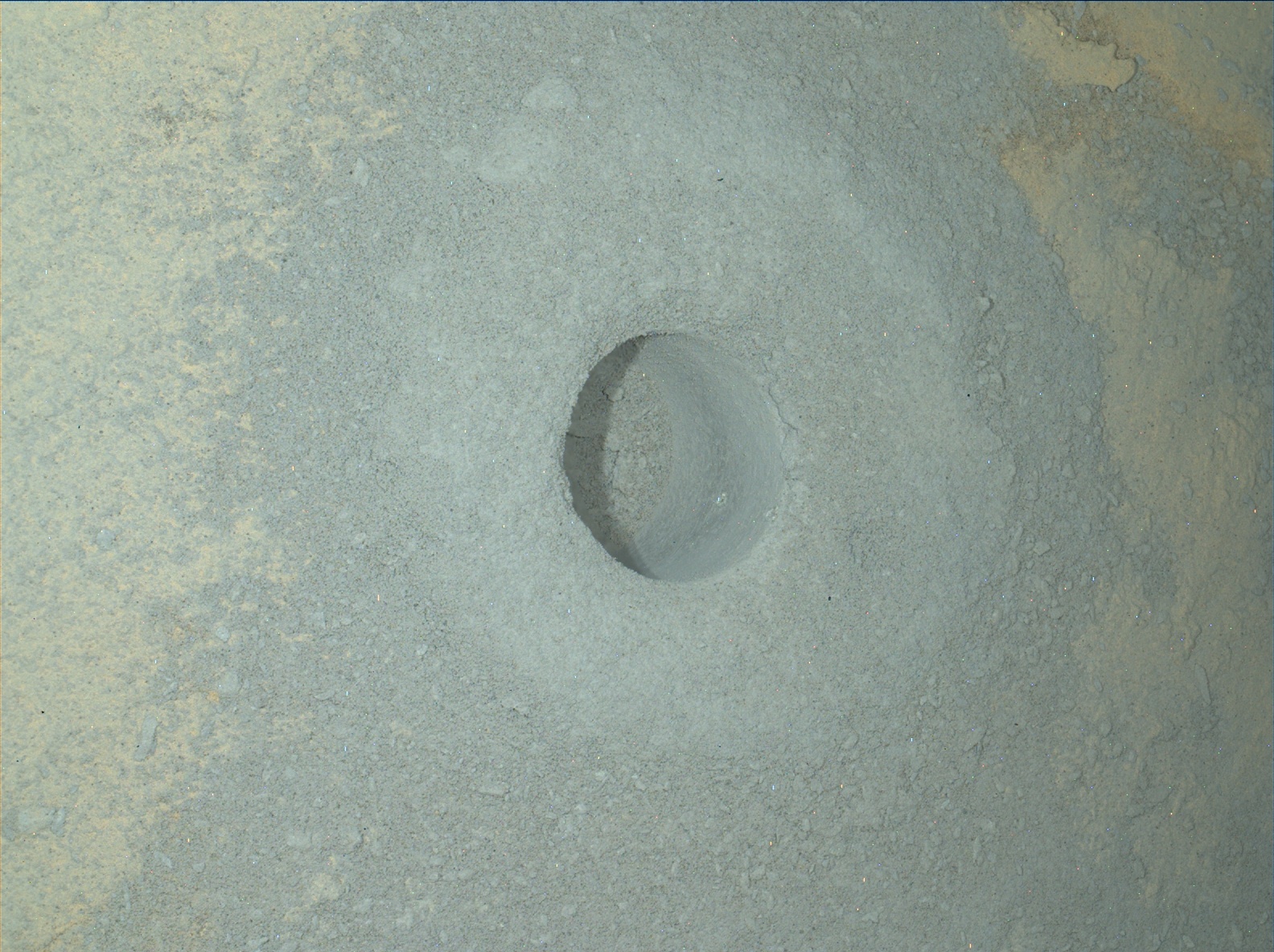Nasa's Mars rover Curiosity acquired this image using its Mars Hand Lens Imager (MAHLI) on Sol 896