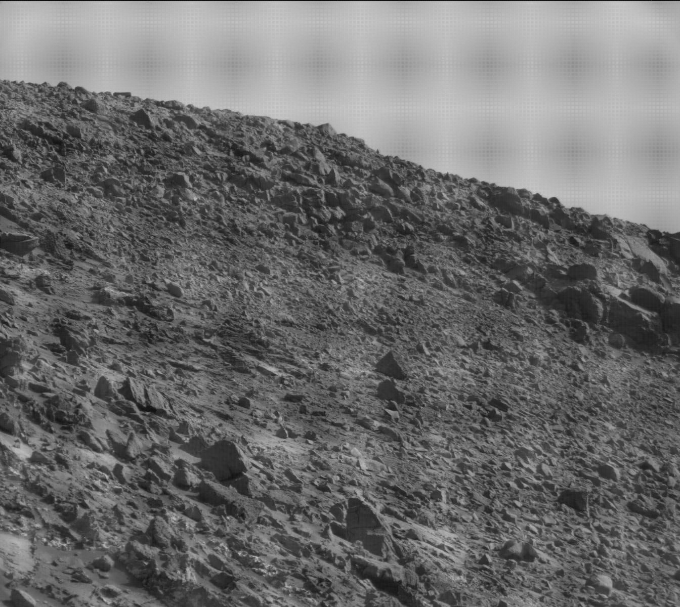 Nasa's Mars rover Curiosity acquired this image using its Mast Camera (Mastcam) on Sol 906
