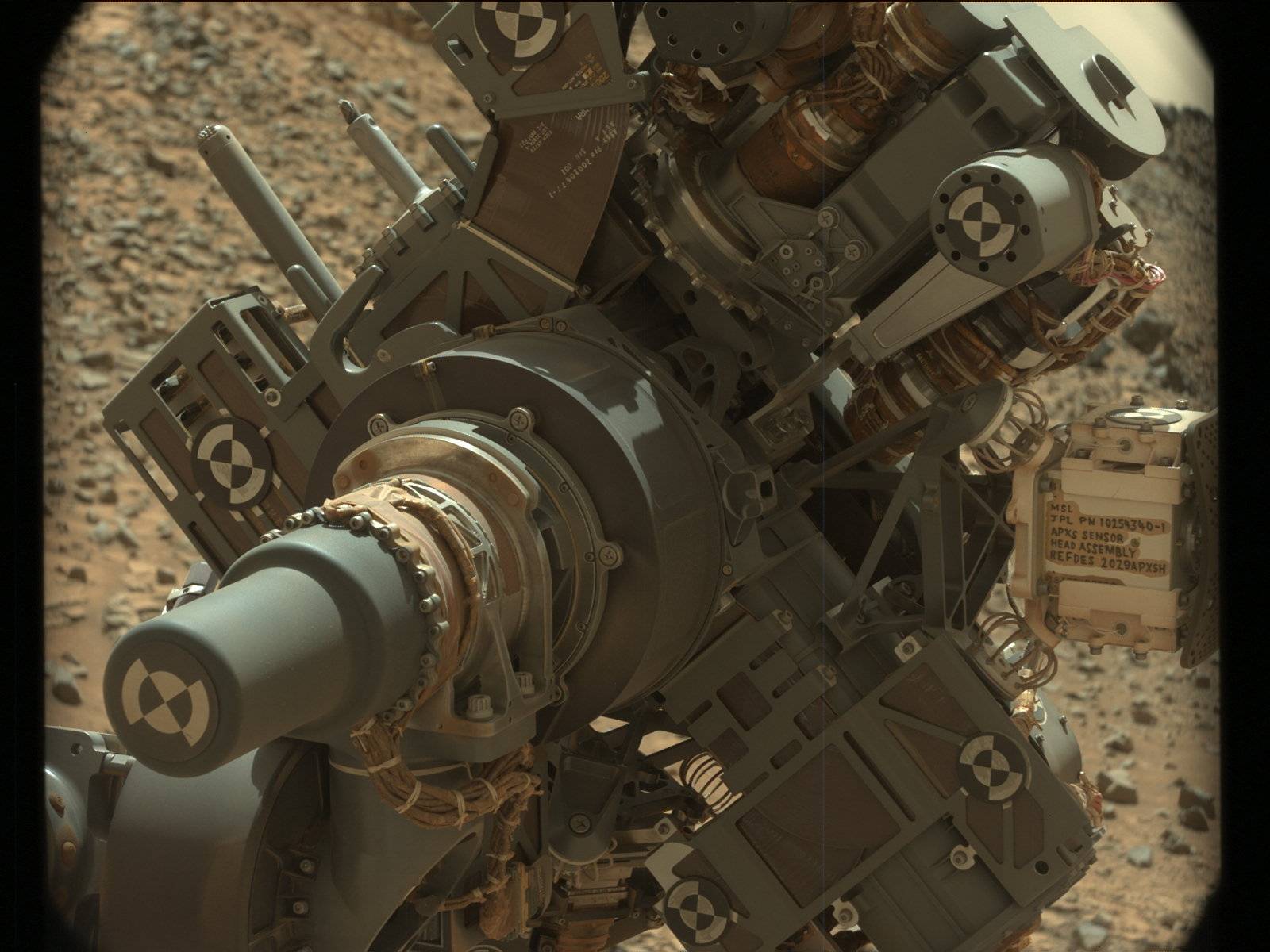 Nasa's Mars rover Curiosity acquired this image using its Mast Camera (Mastcam) on Sol 915
