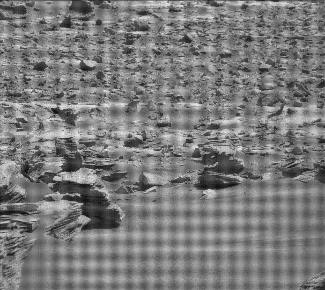 Nasa's Mars rover Curiosity acquired this image using its Mast Camera (Mastcam) on Sol 917