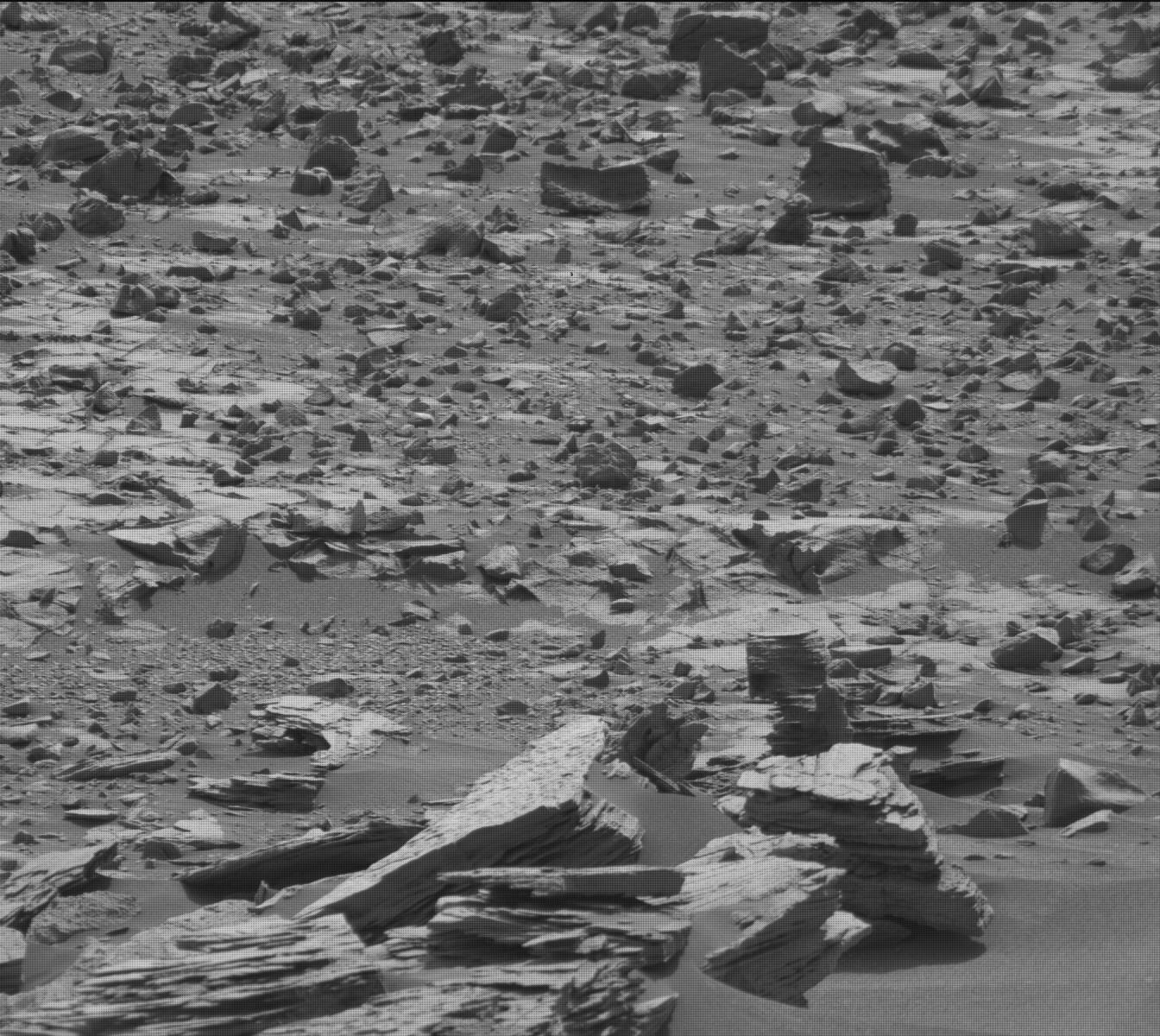 Nasa's Mars rover Curiosity acquired this image using its Mast Camera (Mastcam) on Sol 918