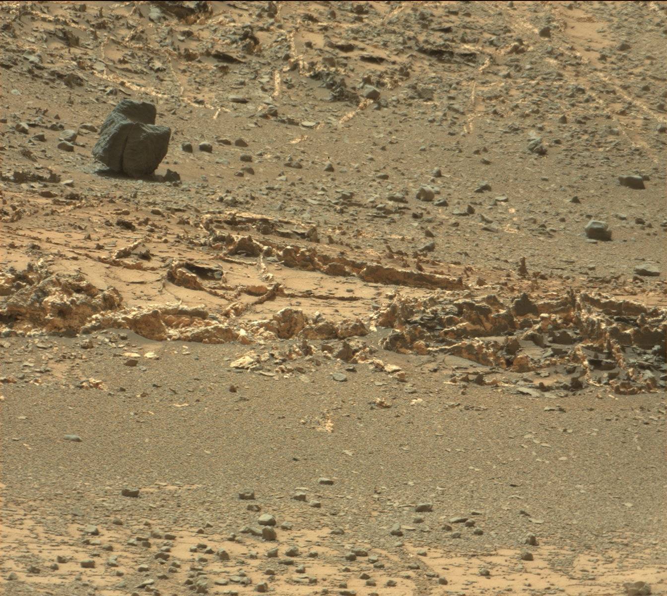 Nasa's Mars rover Curiosity acquired this image using its Mast Camera (Mastcam) on Sol 924