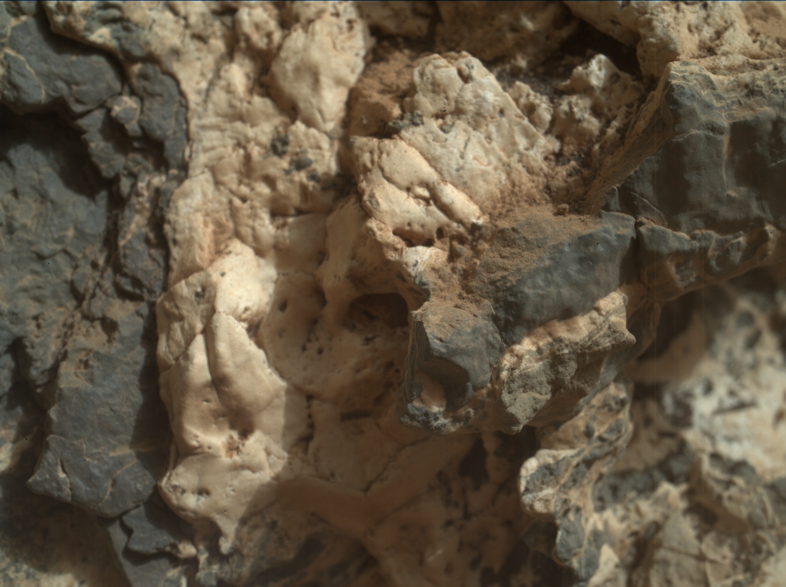 Nasa's Mars rover Curiosity acquired this image using its Mars Hand Lens Imager (MAHLI) on Sol 930