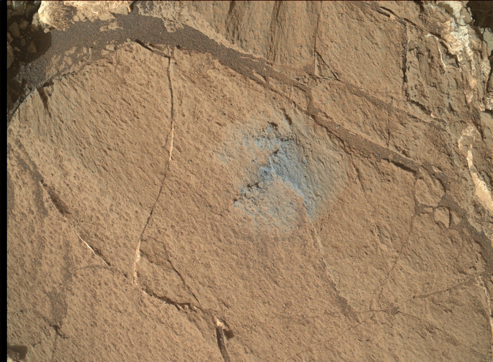 Nasa's Mars rover Curiosity acquired this image using its Mars Hand Lens Imager (MAHLI) on Sol 936