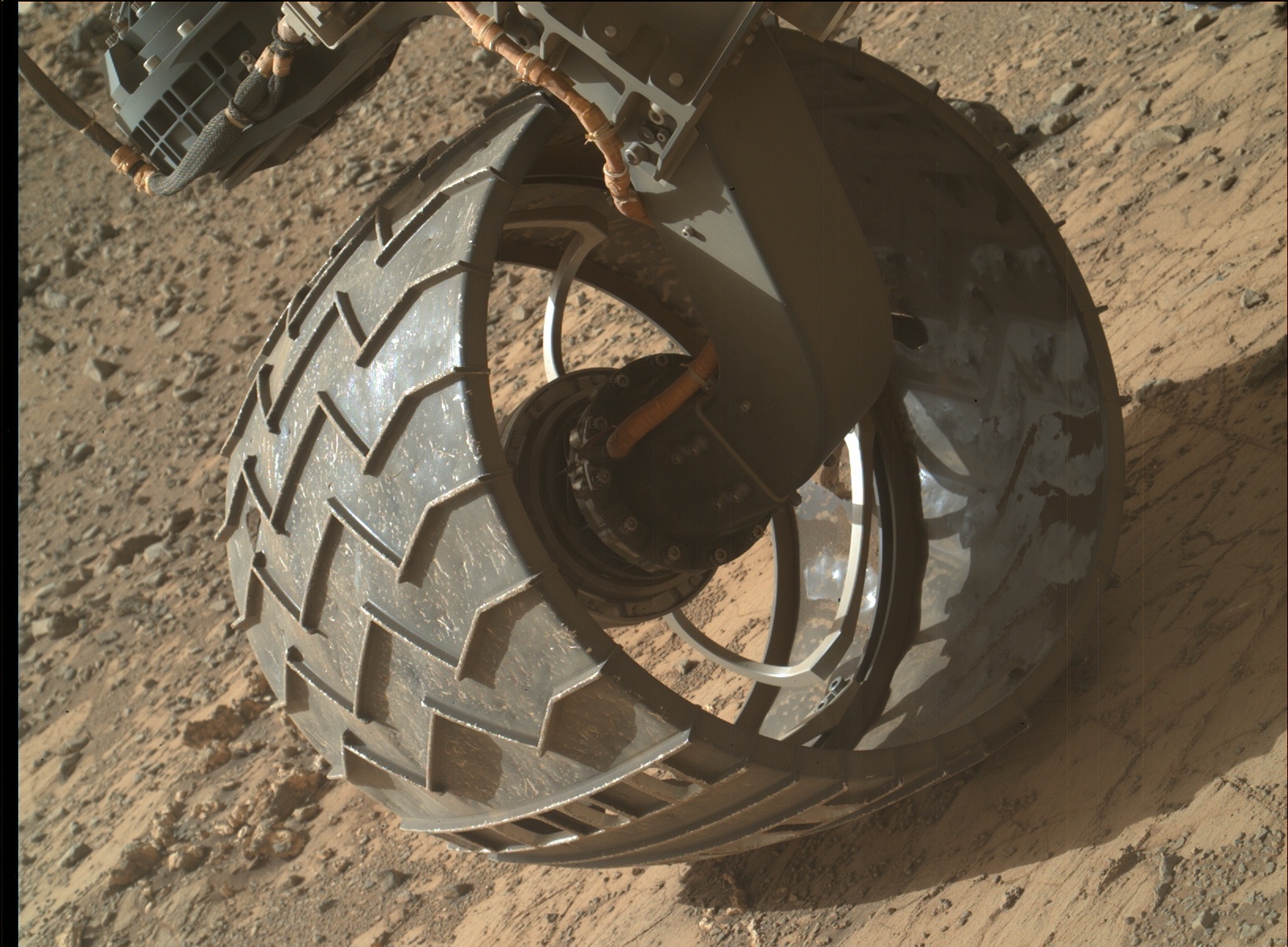 Nasa's Mars rover Curiosity acquired this image using its Mars Hand Lens Imager (MAHLI) on Sol 939