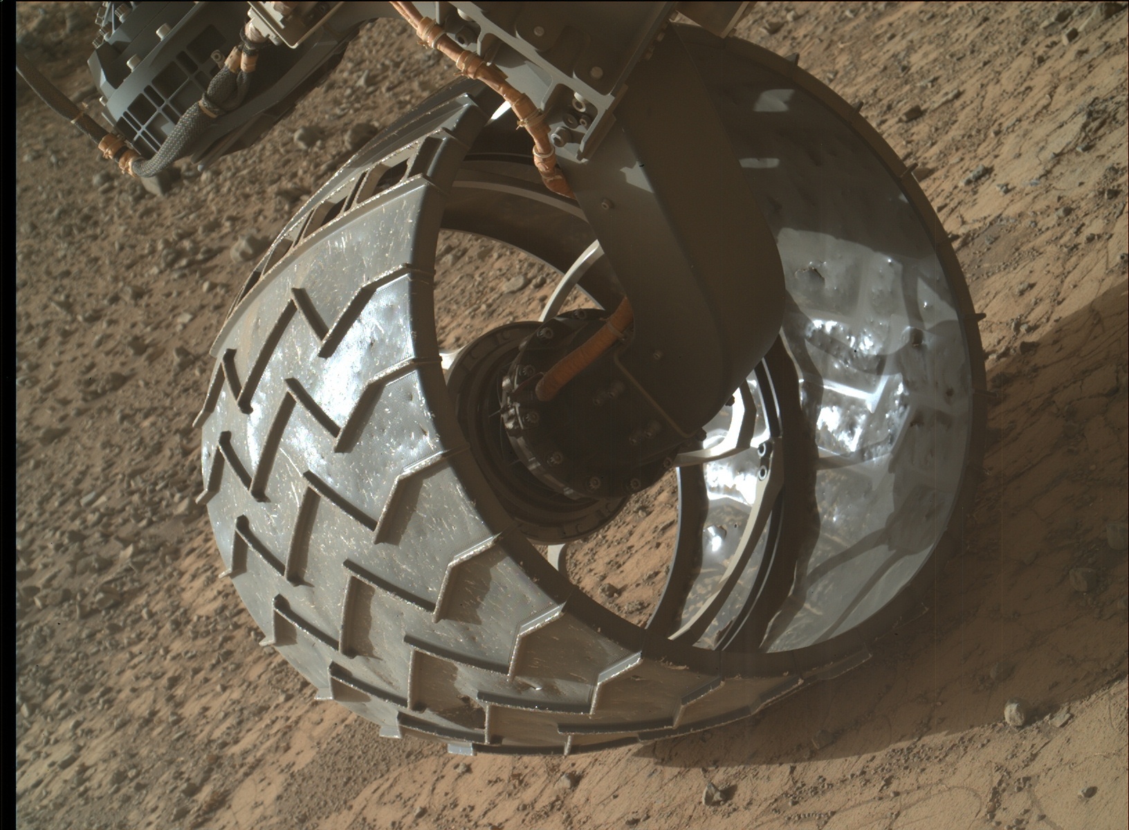 Nasa's Mars rover Curiosity acquired this image using its Mars Hand Lens Imager (MAHLI) on Sol 939