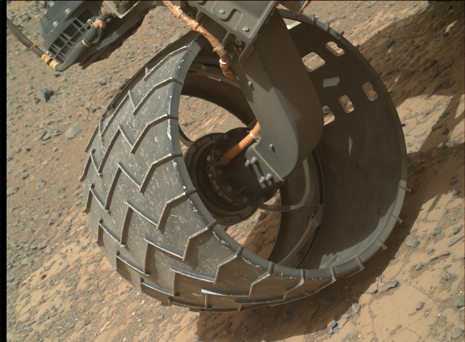 Nasa's Mars rover Curiosity acquired this image using its Mars Hand Lens Imager (MAHLI) on Sol 940