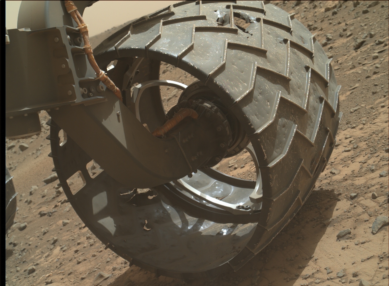 Nasa's Mars rover Curiosity acquired this image using its Mars Hand Lens Imager (MAHLI) on Sol 940