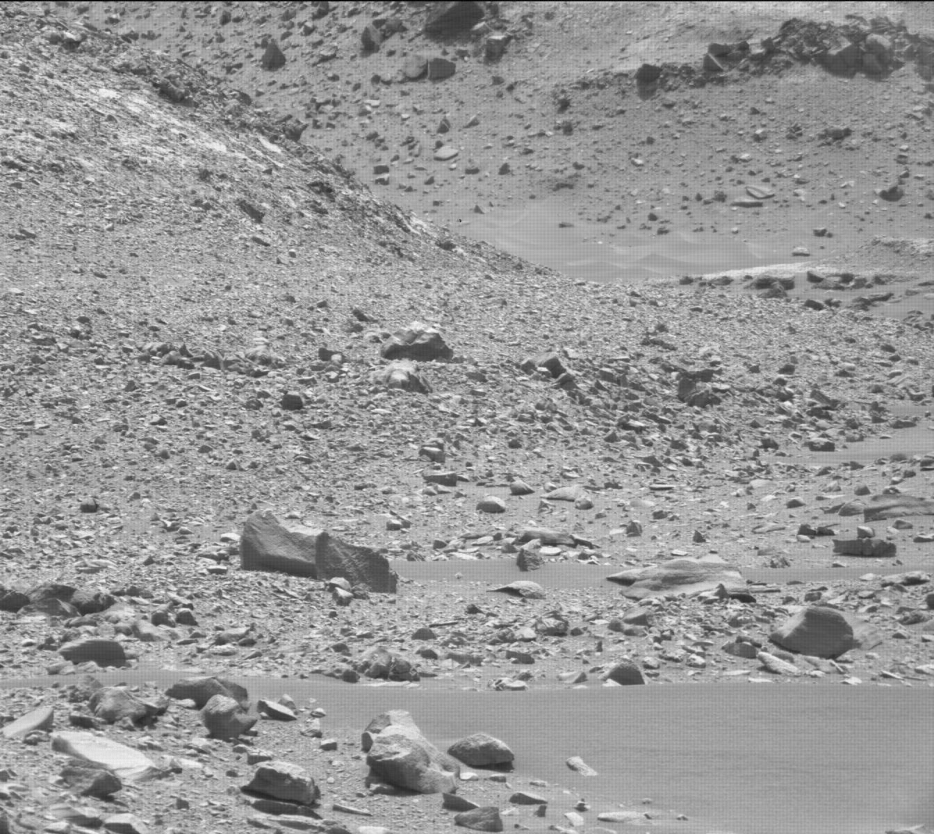 Nasa's Mars rover Curiosity acquired this image using its Mast Camera (Mastcam) on Sol 942